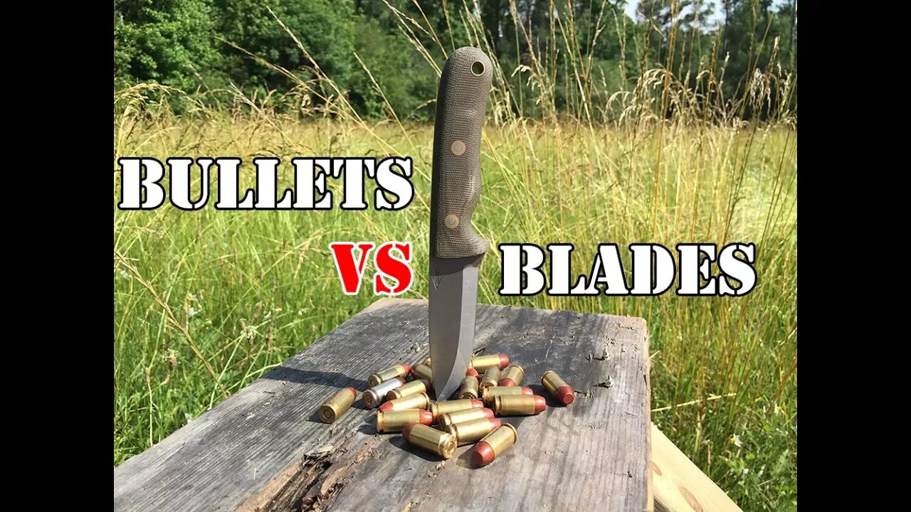 Can the "Pitbull" from Battle Horse Knives split a bullet?...