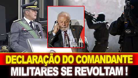 Comandante do exército faz declaração URGENTE !! Operação continua firme... CPF CANCELADO !!