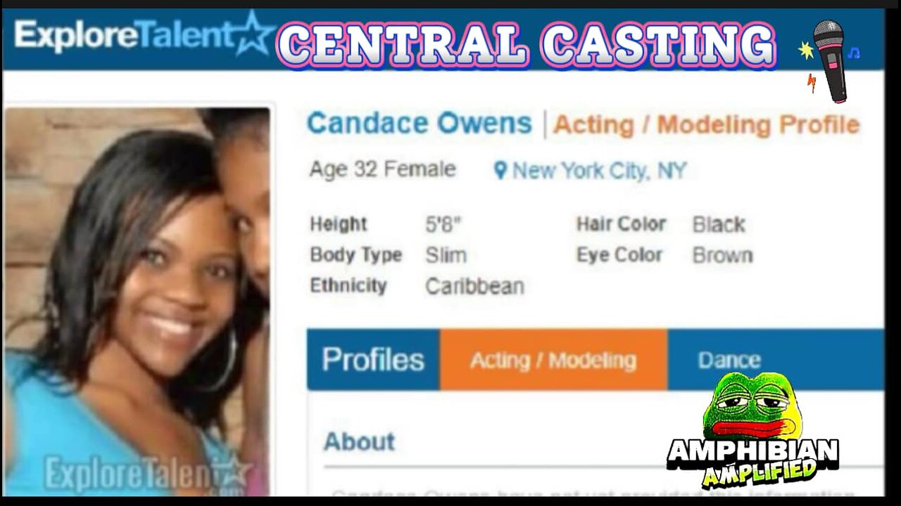 Central Casting Agency featuring Candace Owen’s ep 382 #exposed #agent