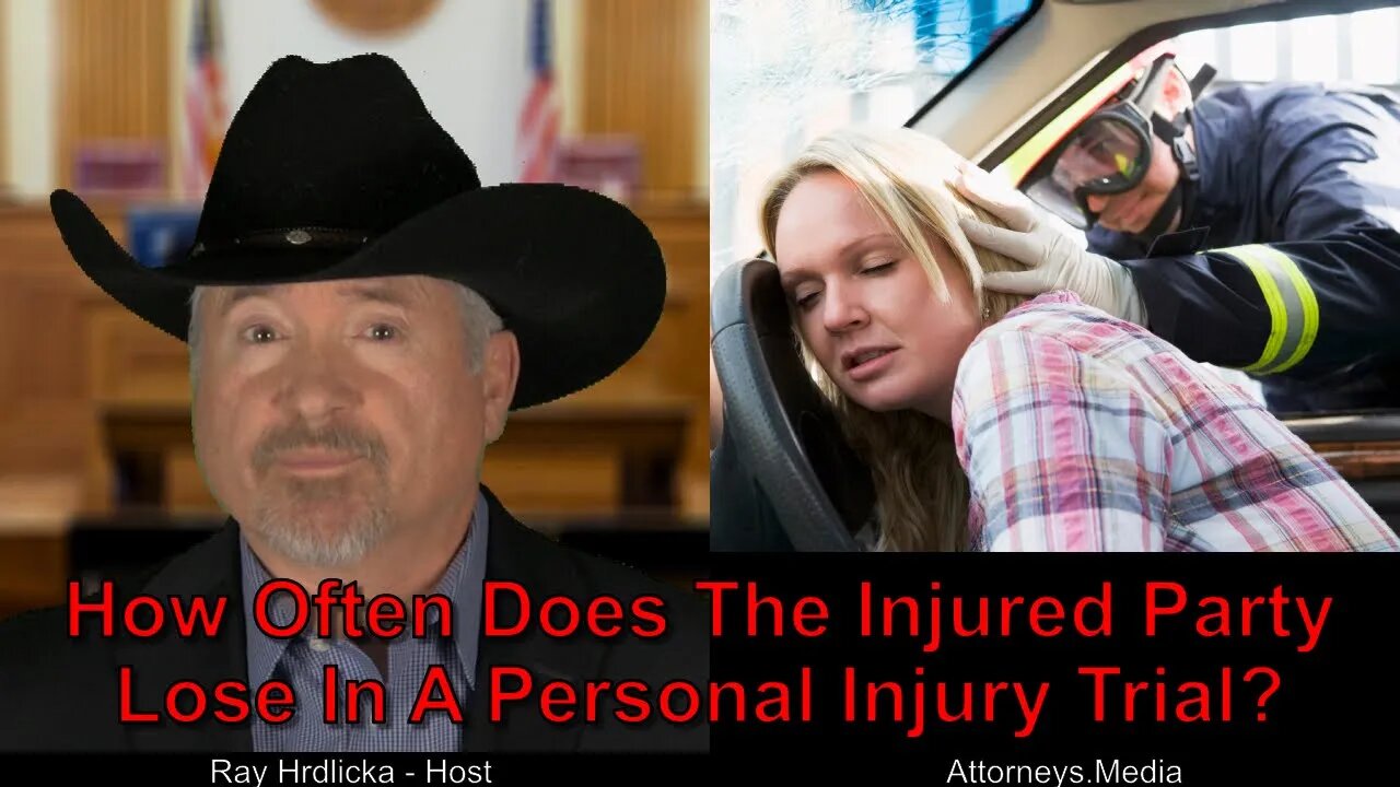 How Often Does The Injured Party Lose In A Personal Injury Trial ?