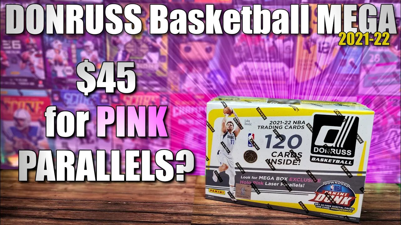 2021-22 Donruss Basketball Mega Box |