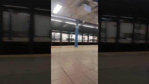 East 59th Street subway in New York City 2021.