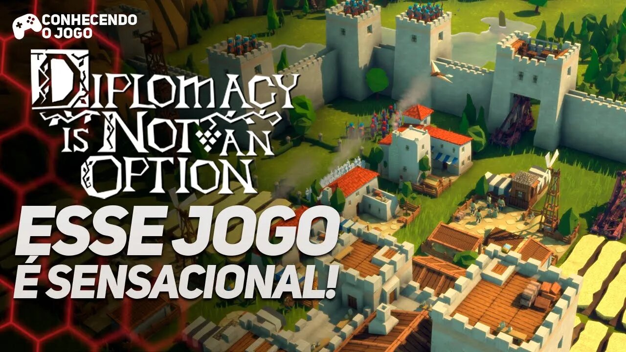 Você PRECISA jogar Diplomacy is Not an Option é SENSACIONAL! | Conhecendo o Jogo