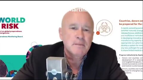 David Martin - C19 deliberately manufactured and released by entities with intent
