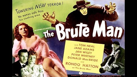 THE BRUTE MAN 1946 Prequel to House of Horrors - The Origins of The Creeper FULL MOVIE in HD