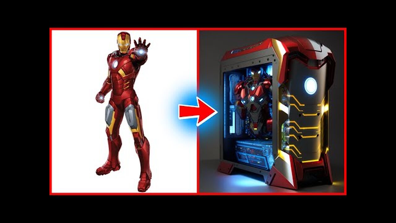 SUPERHEROES like GAMING COMPUTERS 💥 All Characters (Marvel & DC)