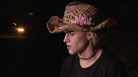Woman reports seeing wounded man after hearing shots