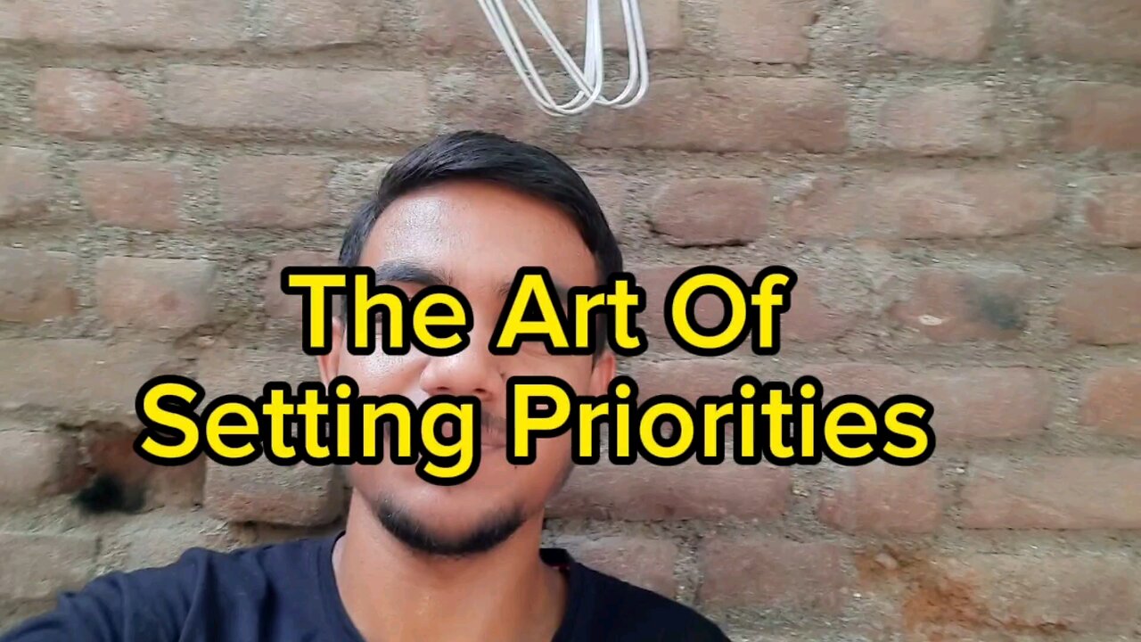 The Art of Setting Priorities