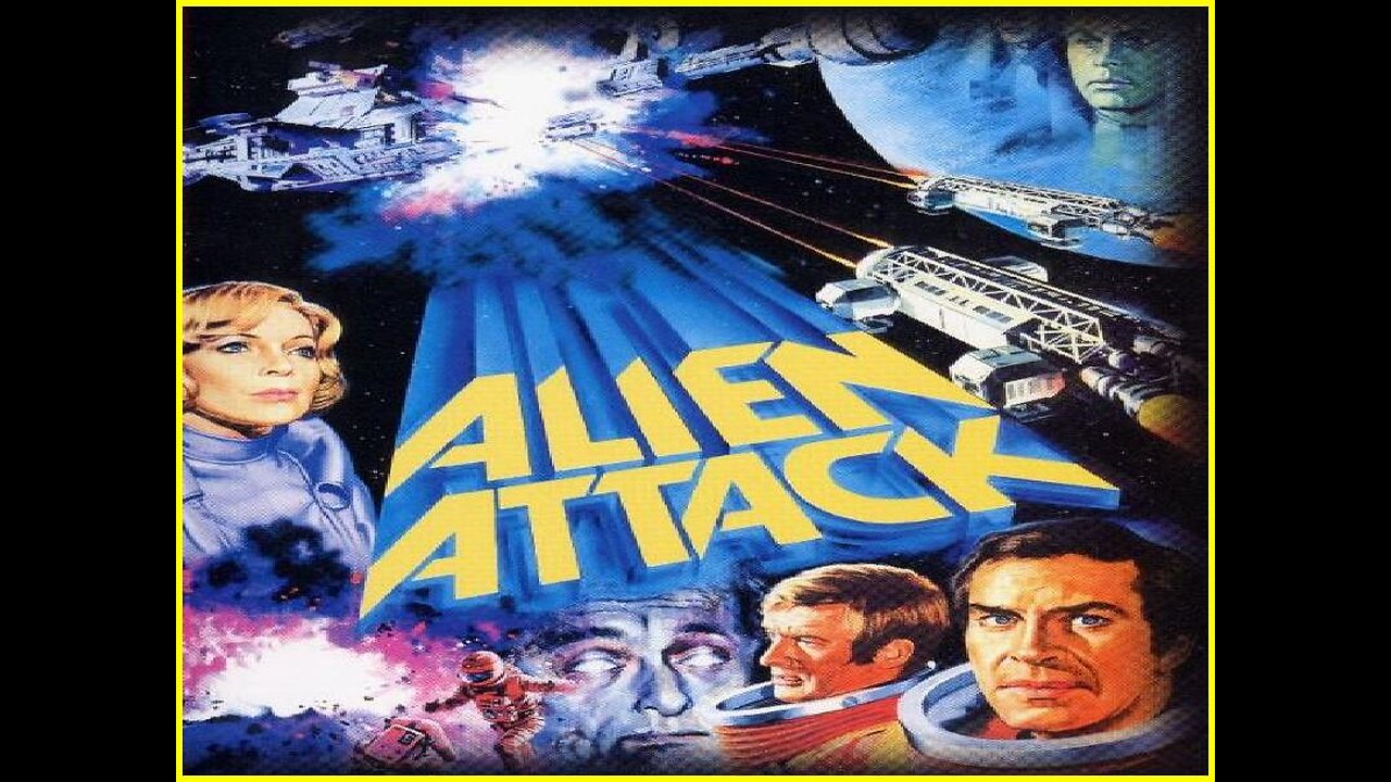 ALIEN ATTACK 1976 The Moon & its Colony are Ejected into Space by an Atomic Blast FULL MOVIE in HD