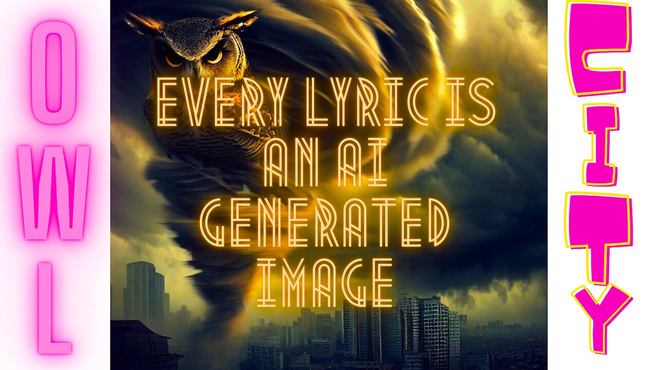 Owl City - The Tornado (Every Lyric Is An AI Generated Image)