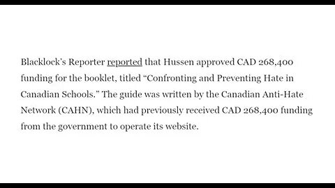 Canada's No Longer Free