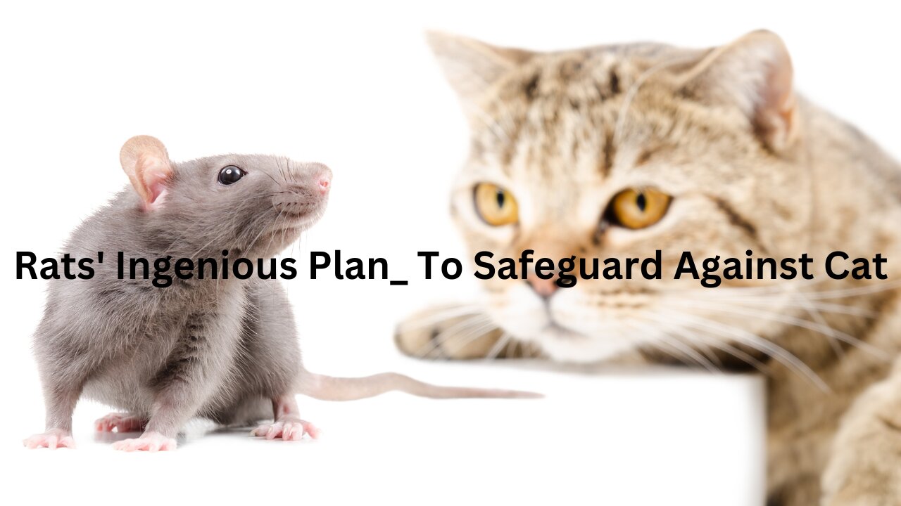 Rats' Ingenious Plan_ To Safeguard Against Cat