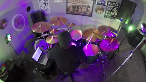 Without you , Motley Crue Drum Cover By Dan Sharp