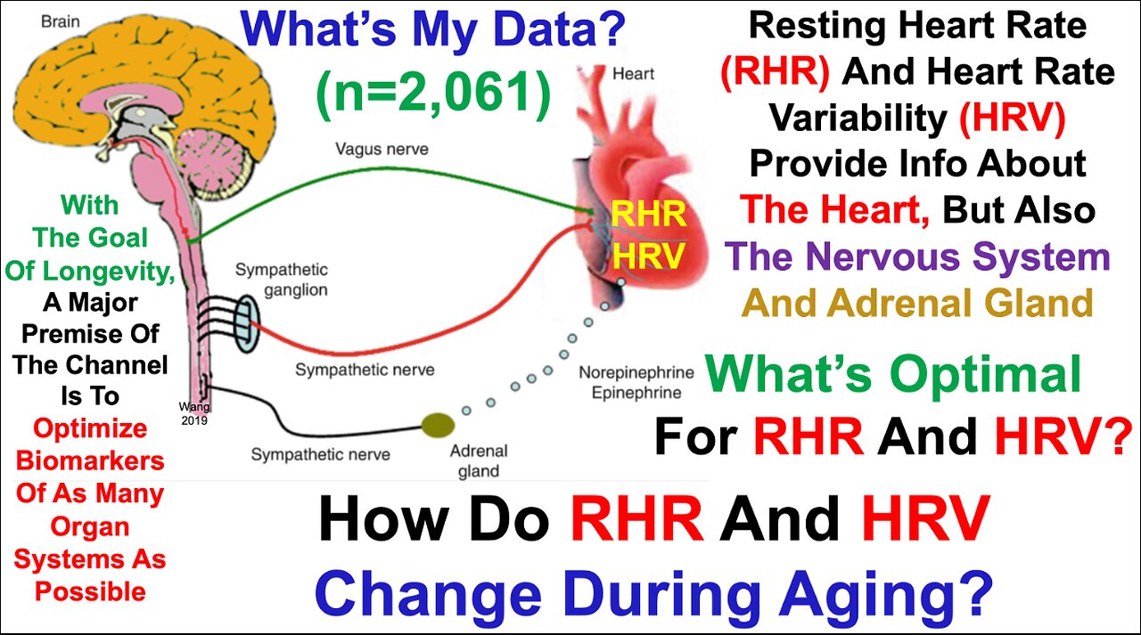 Resting Heart Rate, Heart Rate Variability: What's Optimal, 2,061 Days of Data