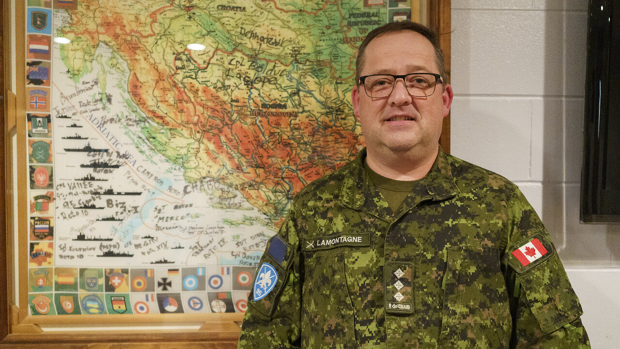 Stéphane Lamontagne - Régiment de la Chaudière