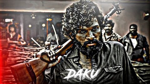 Allu Arjun - Daku Transformation status ||Daku song Editz |