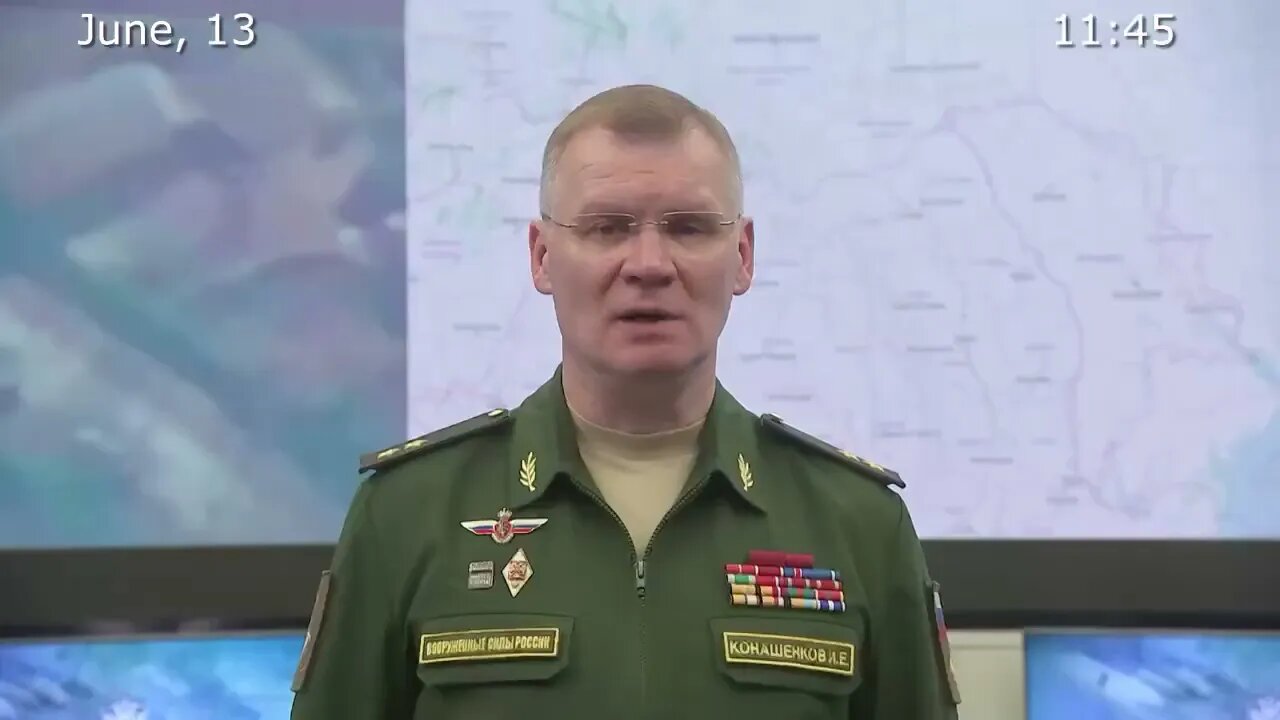 Russia's MoD June 13th Daily Special Military Operation Status Update!
