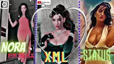 Nora fatehi XML alight motion editing ❤️|Bin Tere Sanam😊xml edit|Emam With Yt|Whatsapp New Status|