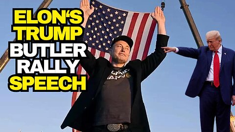 Elon Musk's Speech At Trump Butler Rally