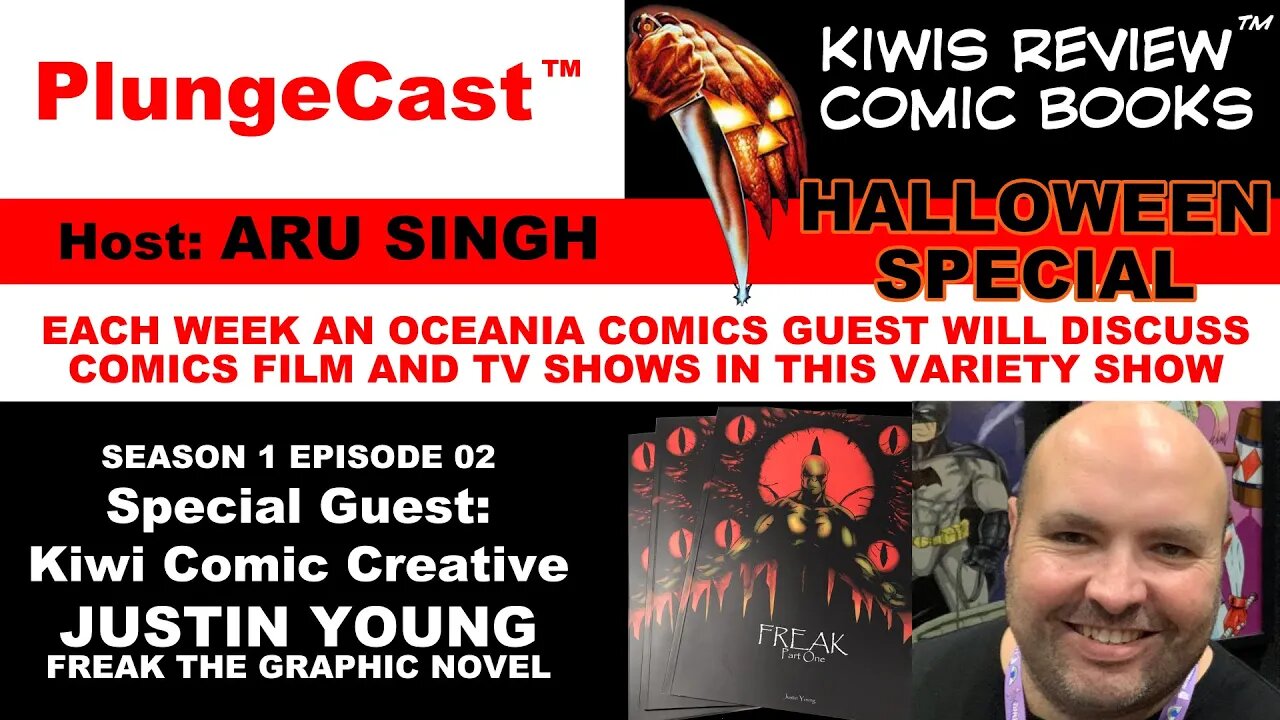 PlungeCast™ Kiwis Review Comic Books™ S01E02 w' Justin Young & Guests