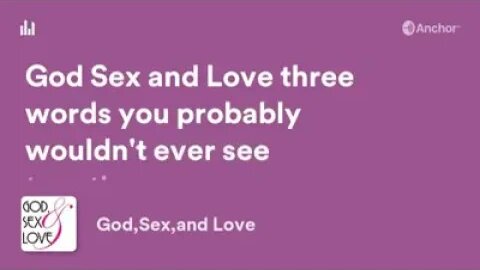 God,Sex,and Love: Trailer