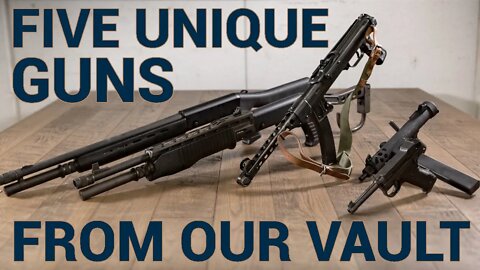 Five Unique and Awesome Guns to Come Into the Warehouse This Month