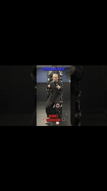 Heroes Training Center | Kickboxing "How To Throw A Superman Cross" | Yorktown Heights NY #Shorts