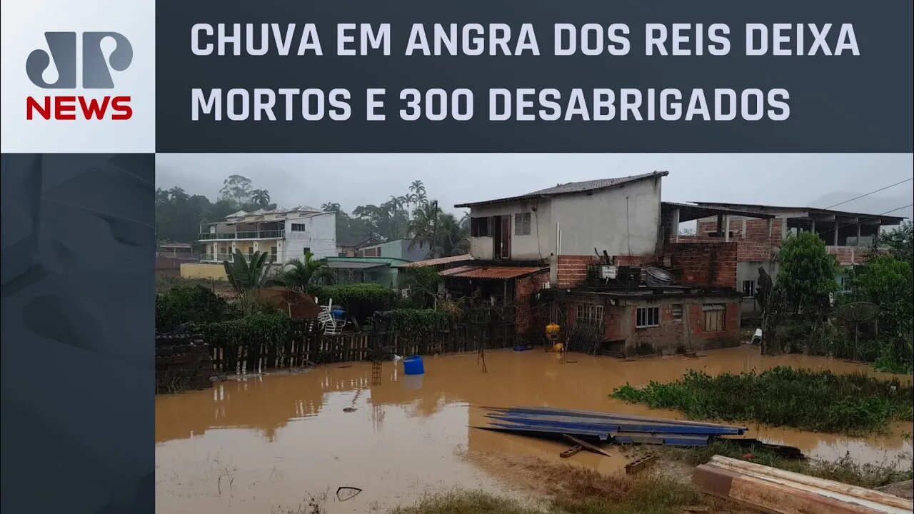 Alerta de temporal para cidades do litoral de SP e RJ