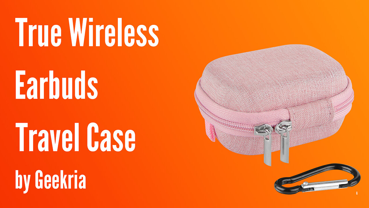 True wireless On-Ear Headphones Travel Case, Hard Shell Headset Carrying Case | Geekria