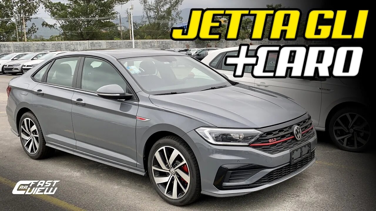 VOLKSWAGEN JETTA GLI 2020 O SEDÃ MAIS RÁPIDO E CARO DA VW! Fast Car View