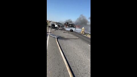 🔞 horrific road accident happened in the south of Kazakhstan today, with reports of 9 dead 🌹