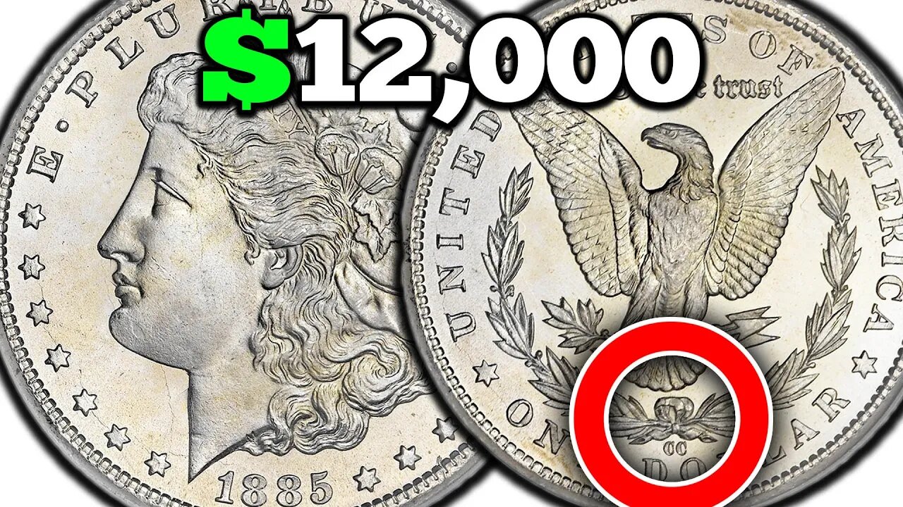 1885 Morgan Dollar Coin Values - Silver Dollar Coins Worth Money