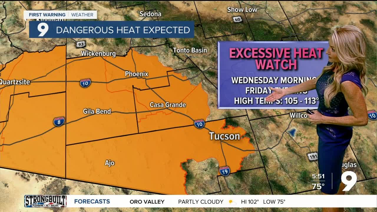 Excessive Heat Watch coming