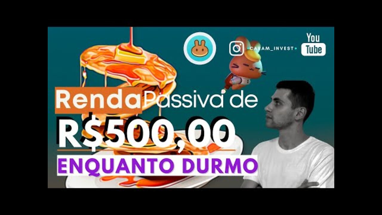 Como fazer Stake na pancakeswap e gerar renda extra todos os meses, fonte de renda passiva