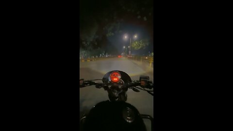 Harley davidon 750 street cruising on city roads