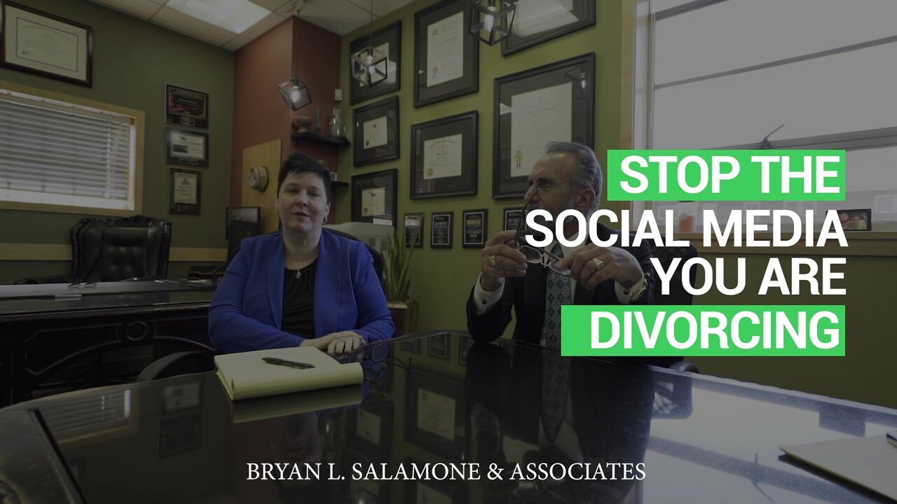 Stop the Social Media, You are Divorcing