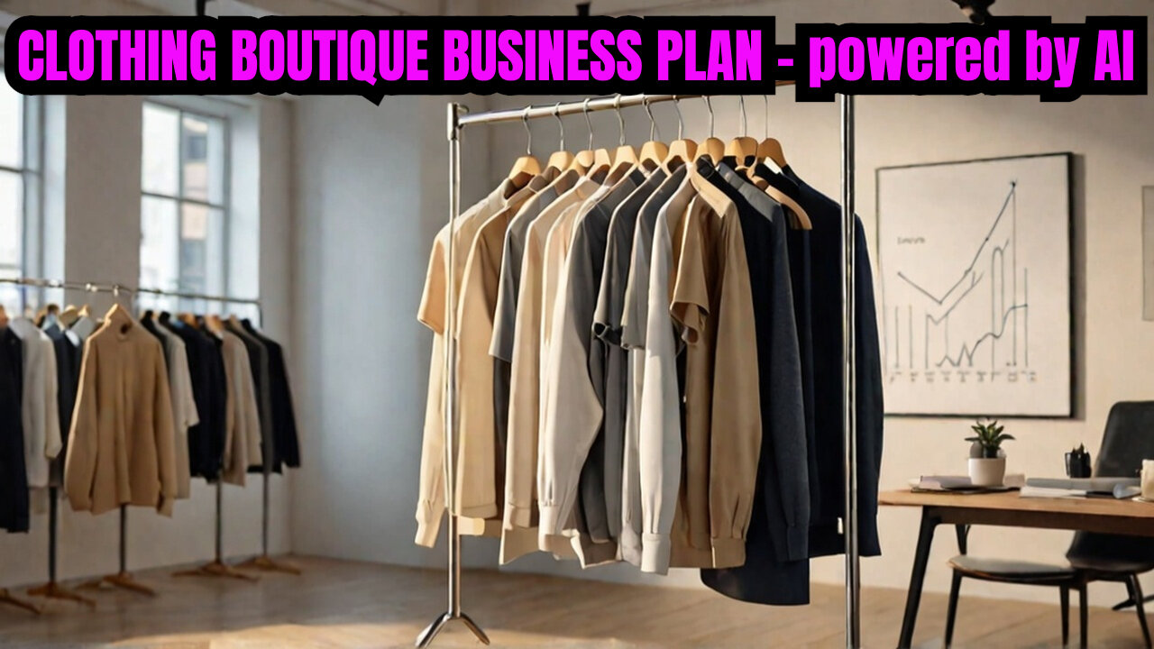 CLOTHING BOUTIQUE BUSINESS PLAN Secrets Revealed!