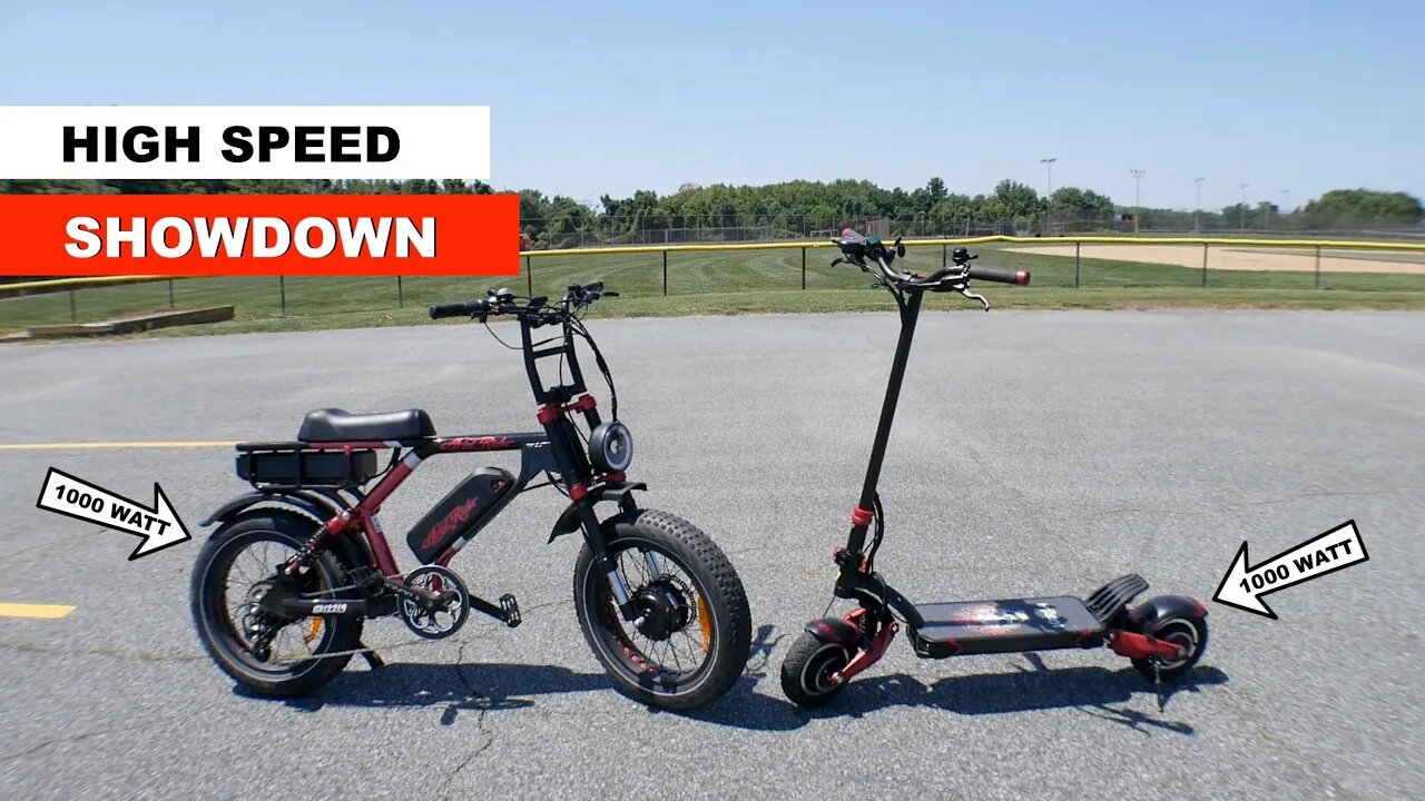 **THE 1000 WATT DUAL MOTOR SHOWDOWN**- Ariel Rider Grizzly V2 vs Varla Eagle One