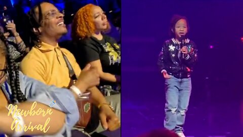 T.I. & Tiny's Daughter Heiress Performs On Stage At AGI Entertainment Showcase! 🎤