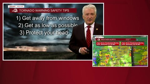 Do you know what to do if a tornado touches down? Here are some safety tips from Mike Nelson