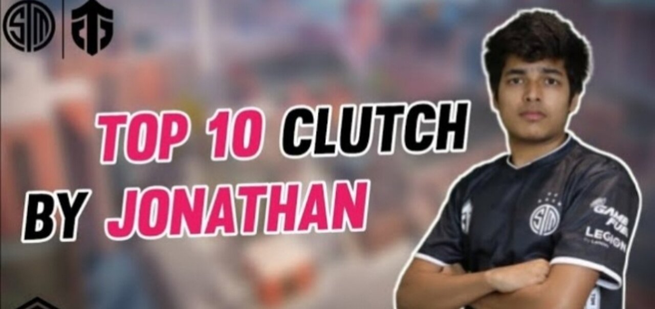 Top #10 clutches by Jonathan gaming BATTLE GROUND MOBILE INDIA #BGMI | #FIGHT