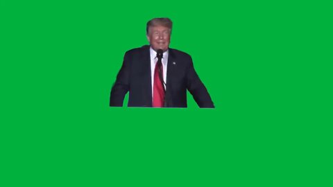 Green Screen – Doesnt have what it takes Trump HD