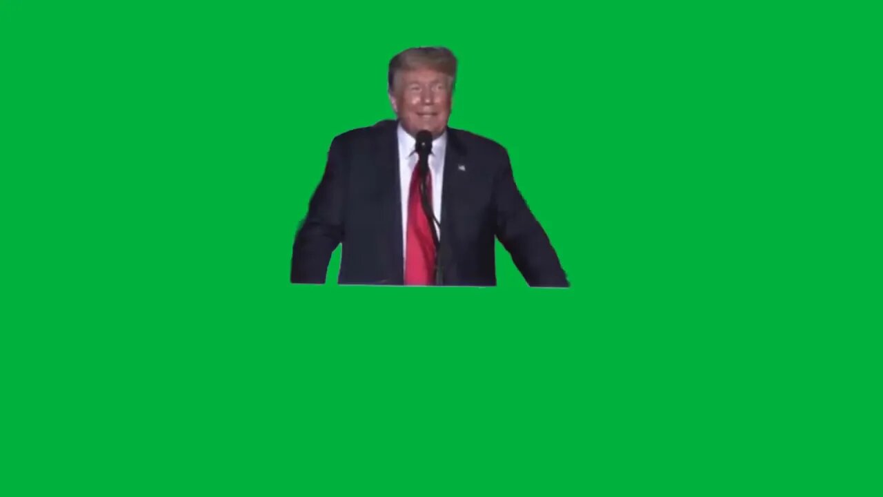 Green Screen – Doesnt have what it takes Trump HD