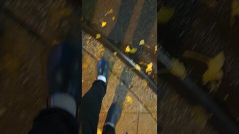 walking noise in video