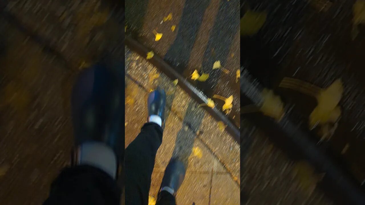 walking noise in video