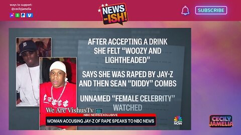 Another Female Comes Out Says Jay-Z And Diddy Of Rape... #VishusTv 📺