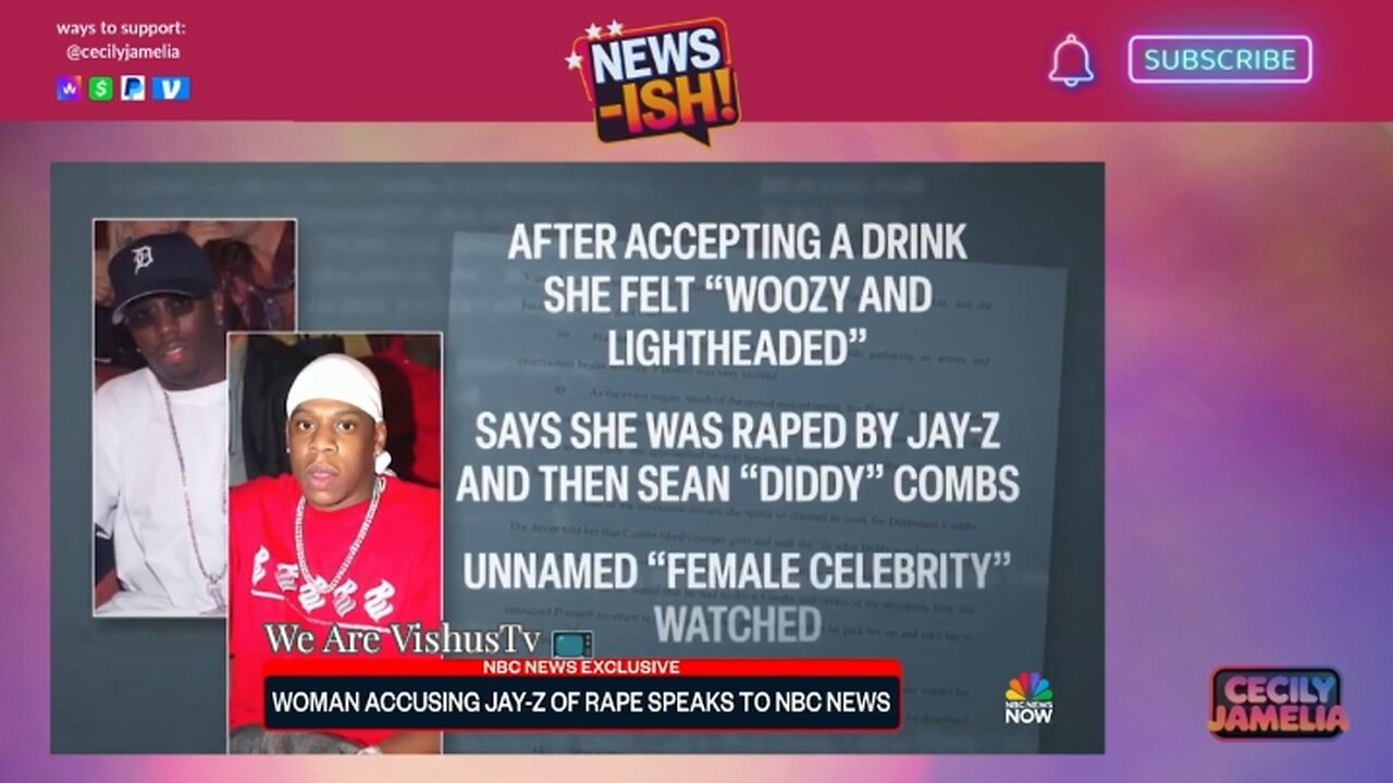 Another Female Comes Out Says Jay-Z And Diddy Of Rape... #VishusTv 📺