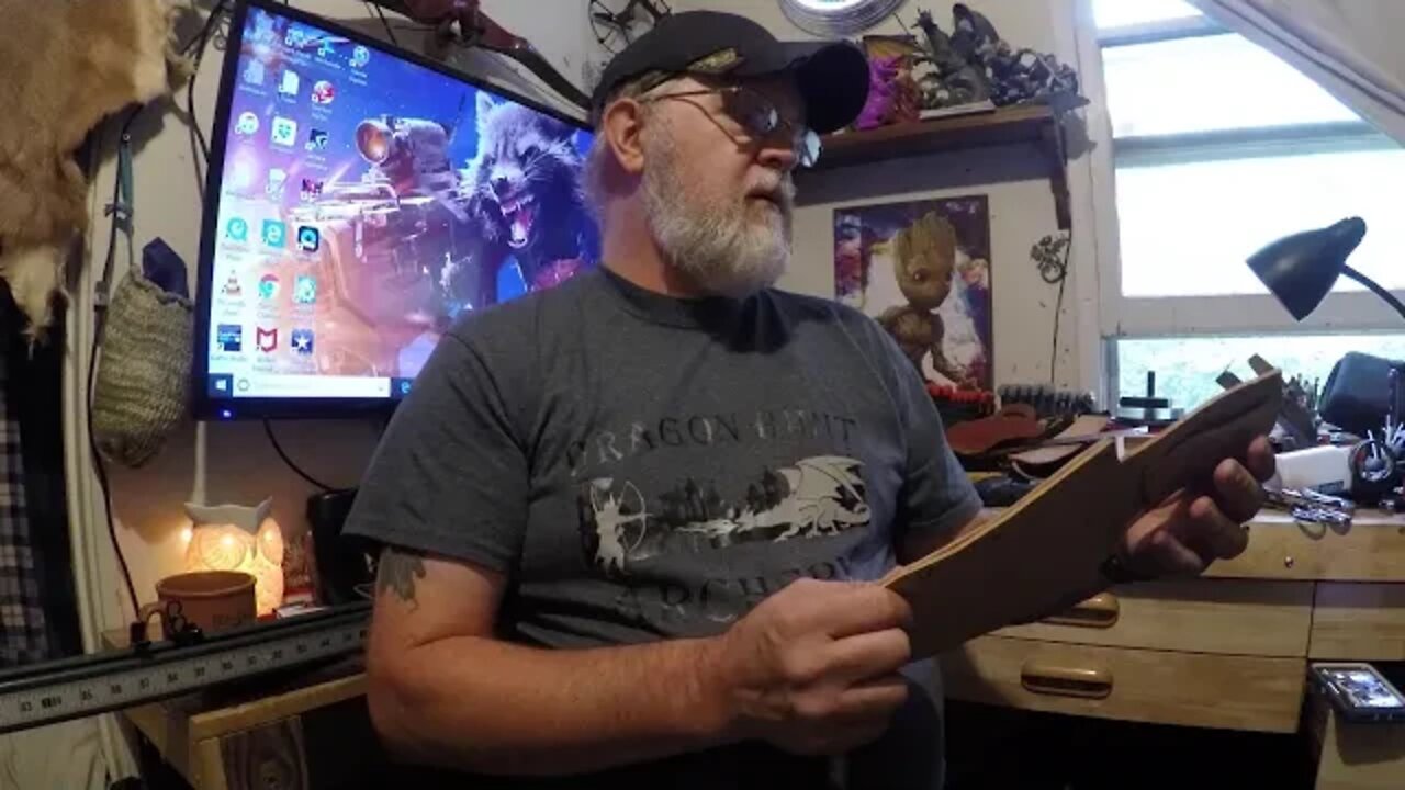 home made small belt quiver