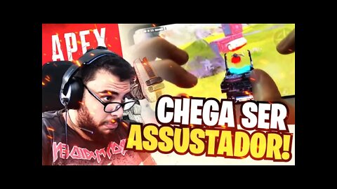 O MELHOR JOGADOR de Apex Legends Mobile DO MUNDO - REACT