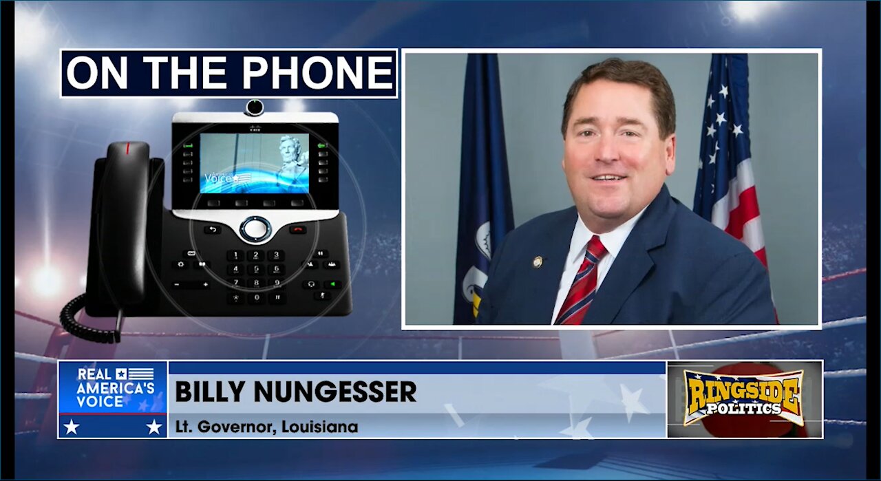 Lt Gov of Louisiana, Billy Nungesser is Touring the Nation